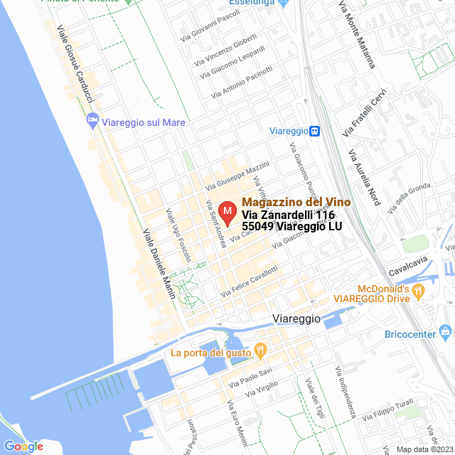 apri la mappa di Magazzino del Vino
