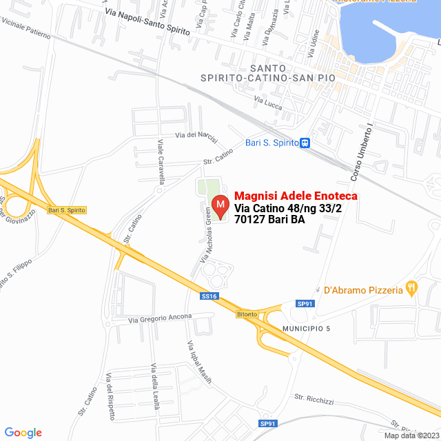 apri la mappa di Magnisi Adele Enoteca