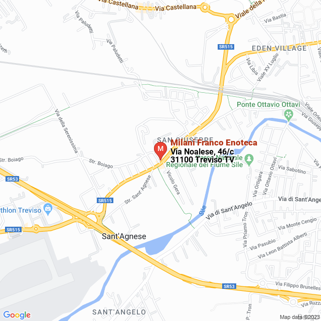 apri la mappa di Milani Franco Enoteca