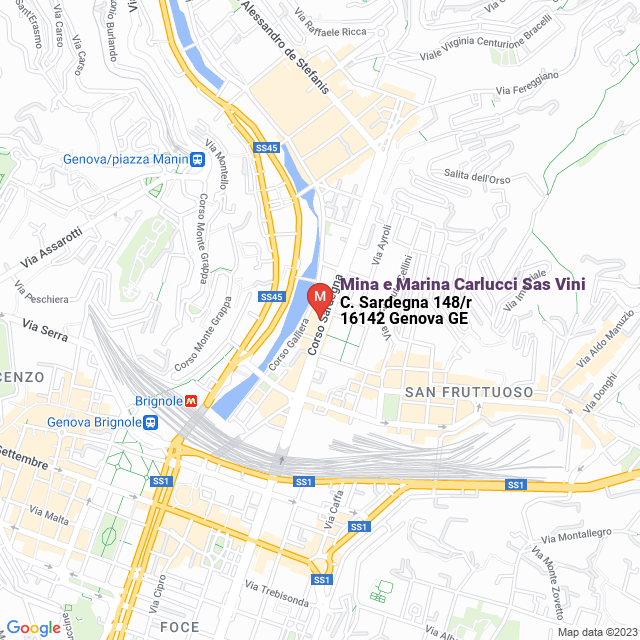 apri la mappa di Mina e Marina Carlucci Sas Vini