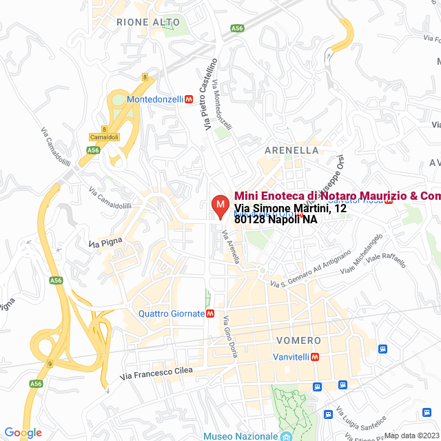 apri la mappa di Mini Enoteca di Notaro Maurizio & Company Sas