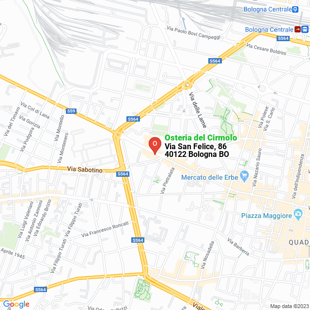 apri la mappa di Osteria del Cirmolo