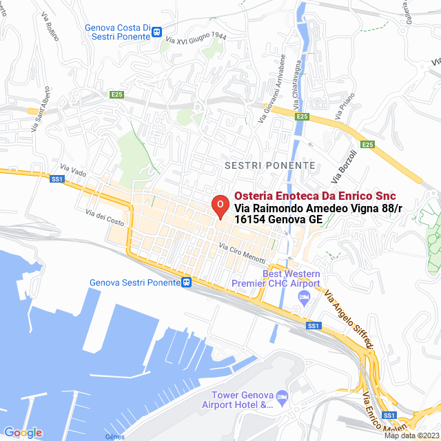 apri la mappa di Osteria Enoteca Da Enrico Snc