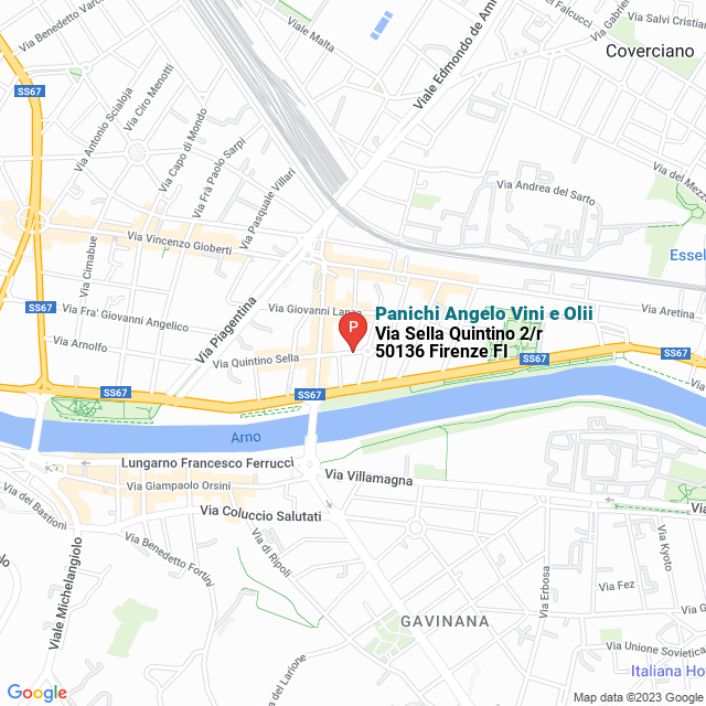 apri la mappa di Panichi Angelo Vini e Olii