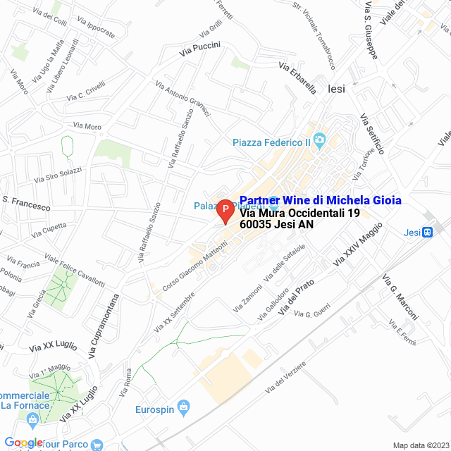 apri la mappa di Partner Wine di Michela Gioia