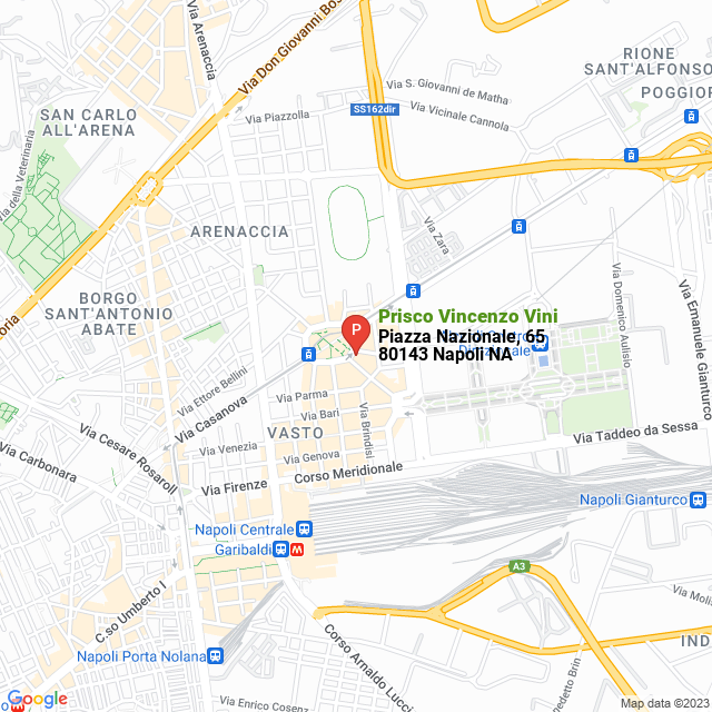 apri la mappa di Prisco Vincenzo Vini