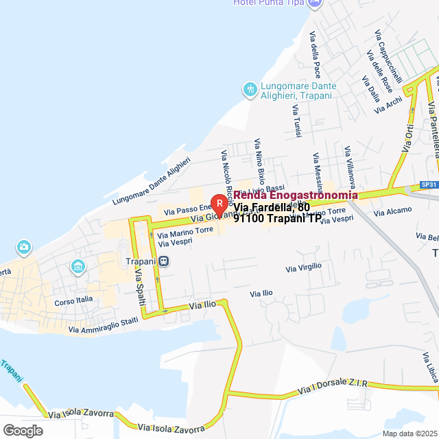 apri la mappa di Renda Enogastronomia