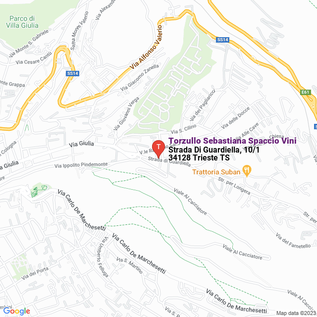 apri la mappa di Torzullo Sebastiana Spaccio Vini