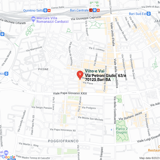 apri la mappa di Vino e Vai