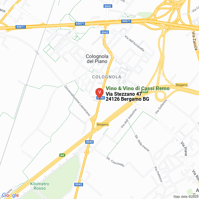 apri la mappa di Vino & Vino di Cassi Remo