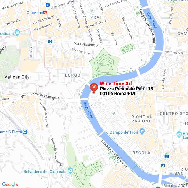 apri la mappa di Wine Time Srl