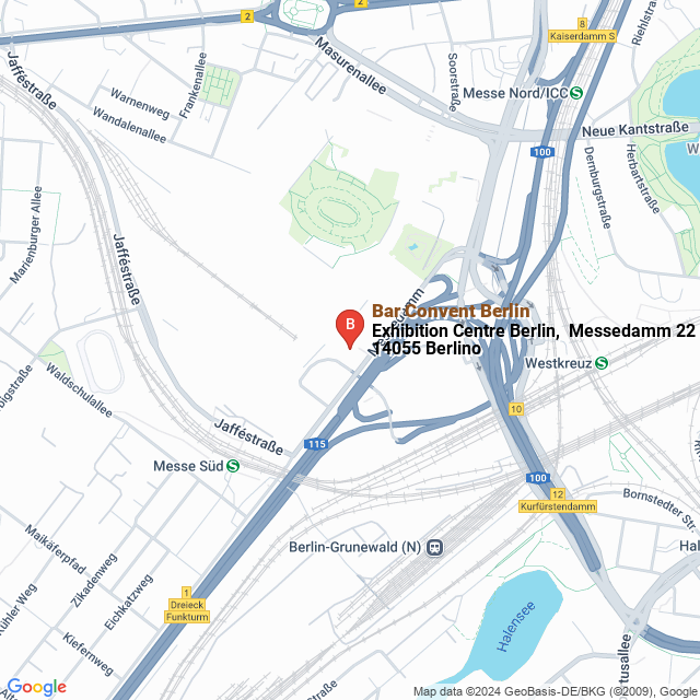 apri la mappa di Bar Convent Berlin