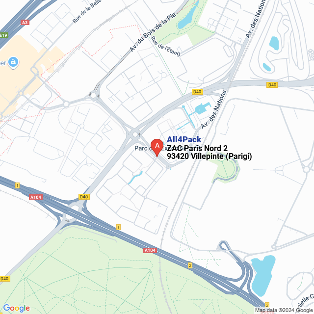 apri la mappa di All4Pack