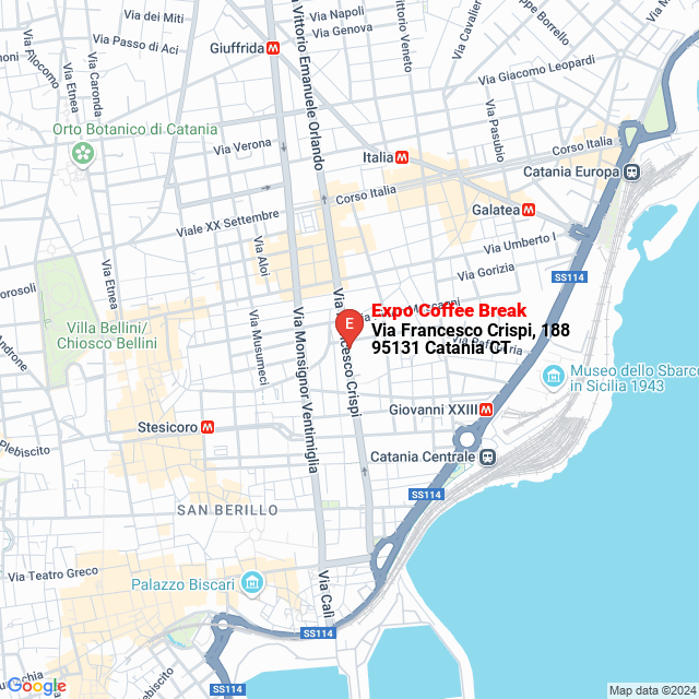 apri la mappa di Expo Coffee Break