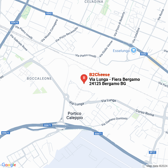 apri la mappa di B2Cheese