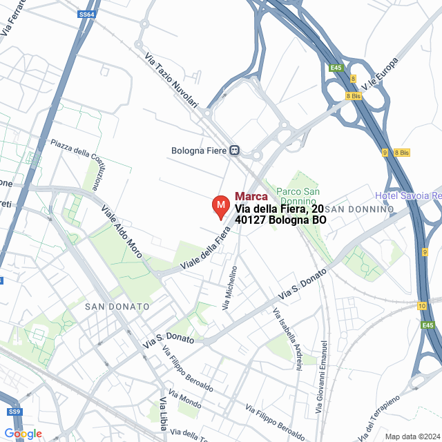 apri la mappa di Marca