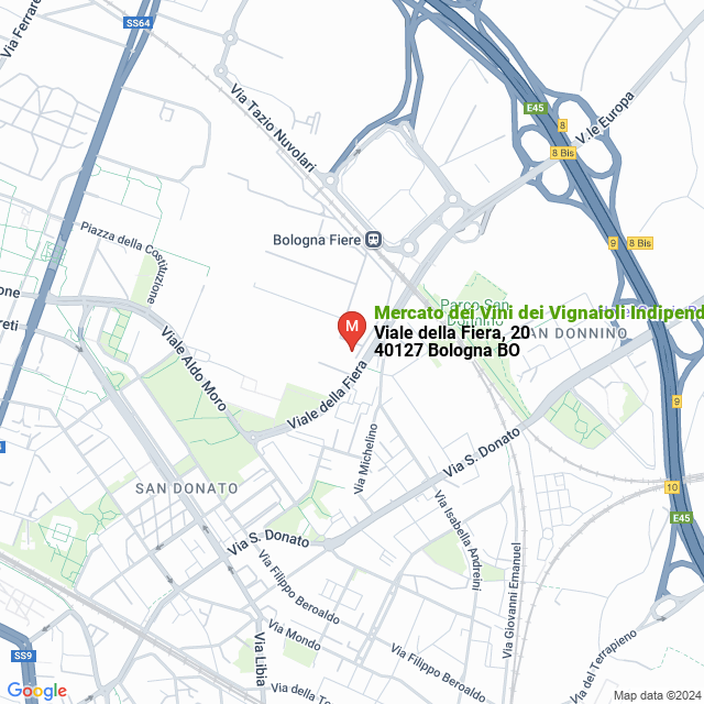apri la mappa di Mercato dei Vini dei Vignaioli Indipendenti