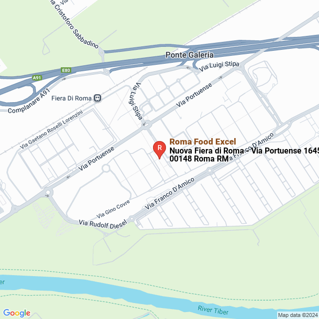 apri la mappa di Roma Food Excel