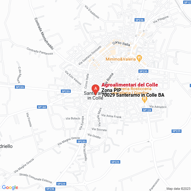 apri la mappa di Agroalimentari del Colle