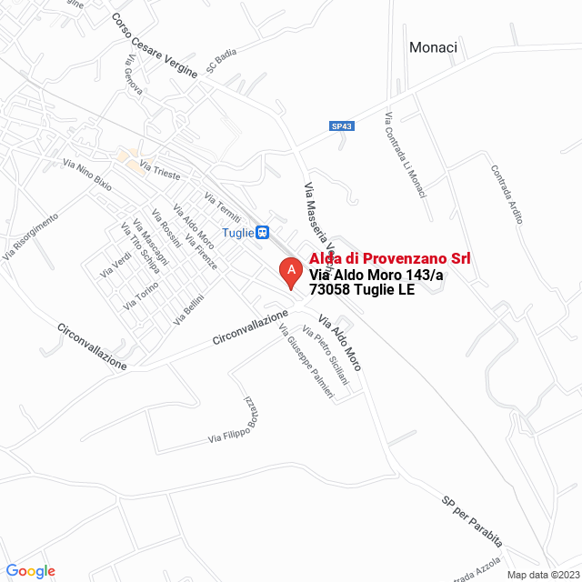 apri la mappa di Alda di Provenzano Srl