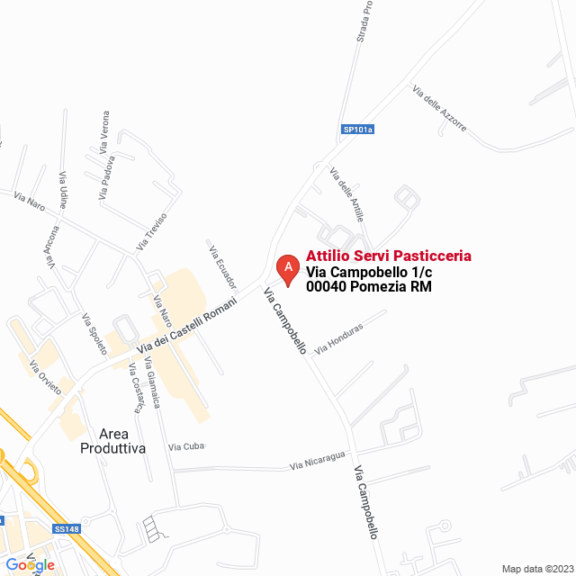 apri la mappa di Attilio Servi Pasticceria