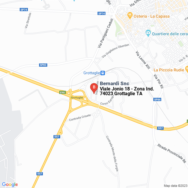 apri la mappa di Bernardi Snc