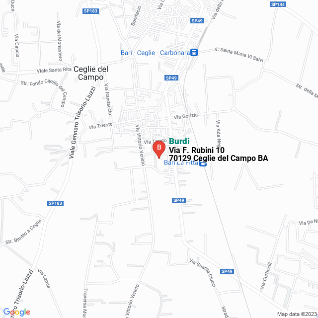 apri la mappa di Burdi