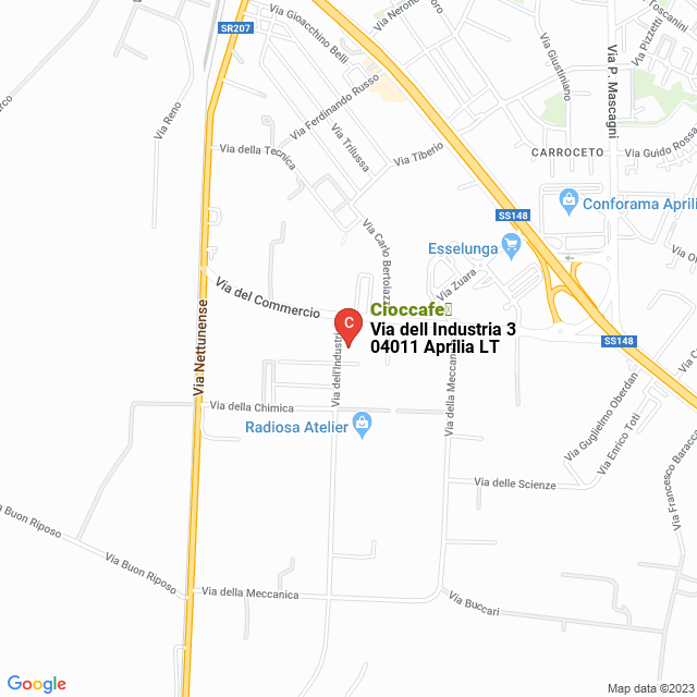 apri la mappa di Cioccafe