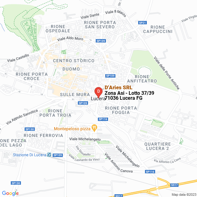 apri la mappa di D‘Aries SRL