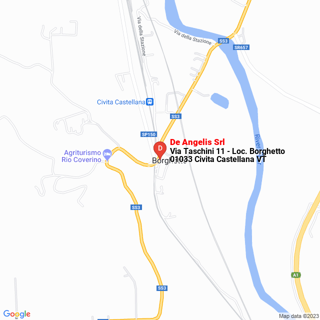 apri la mappa di De Angelis Srl