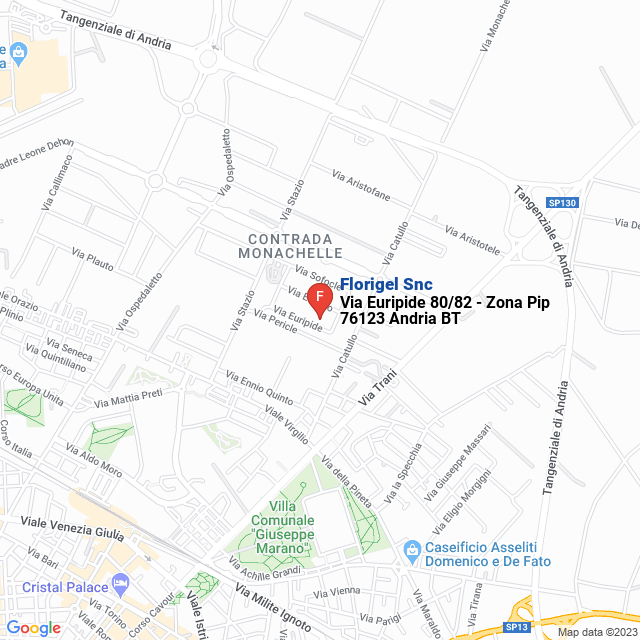 apri la mappa di Florigel Snc