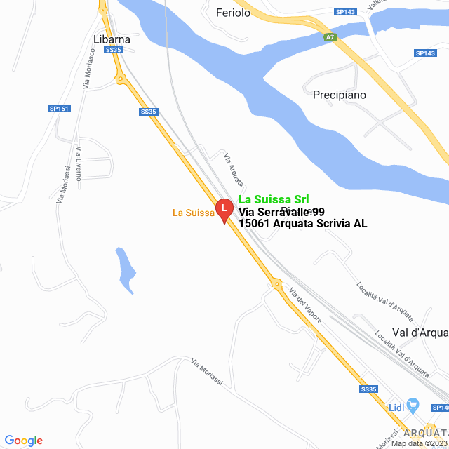 apri la mappa di La Suissa Srl
