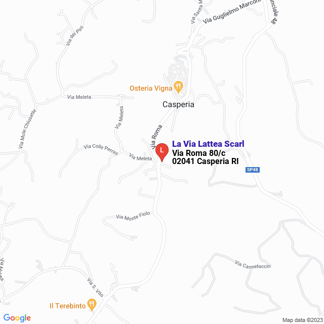 apri la mappa di La Via Lattea Scarl