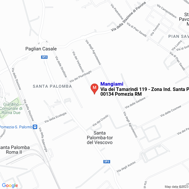 apri la mappa di Mangiami