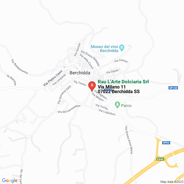 apri la mappa di Rau L‘Arte Dolciaria Srl