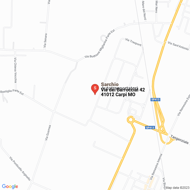 apri la mappa di Sarchio