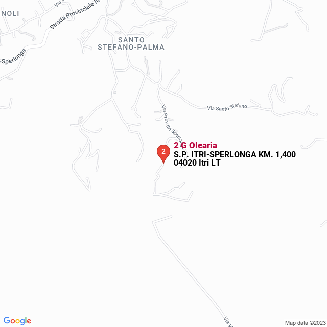 apri la mappa di 2 G Olearia