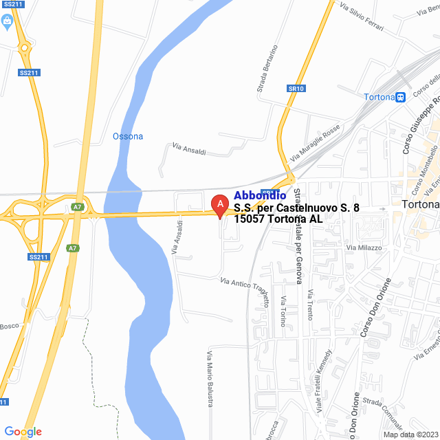 apri la mappa di Abbondio