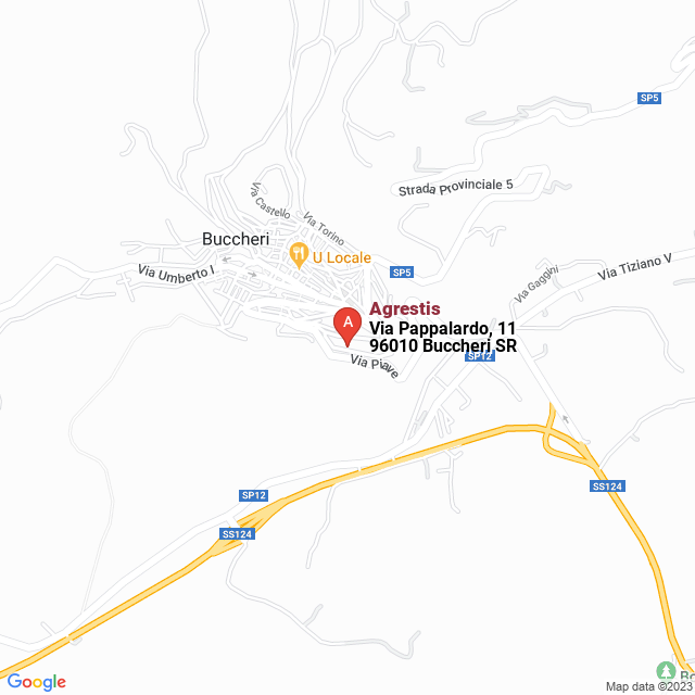 apri la mappa di Agrestis
