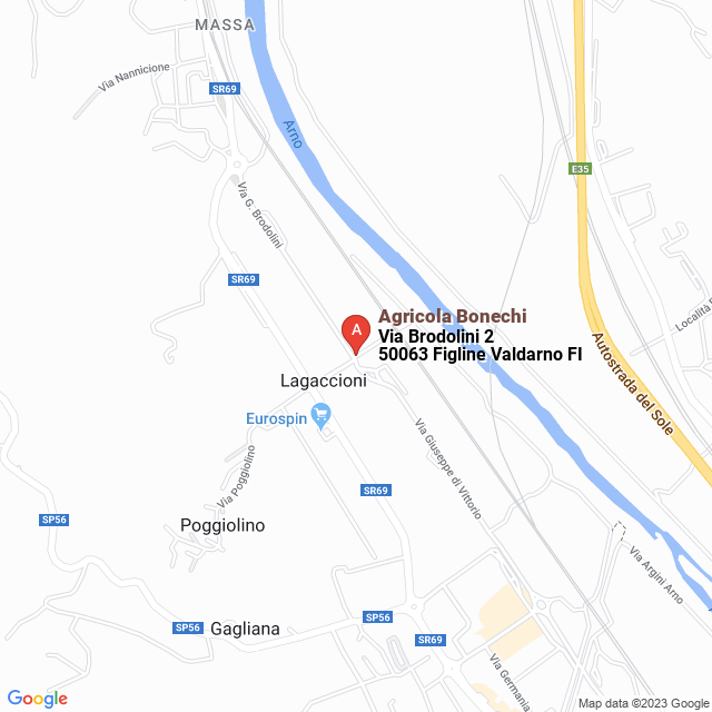 apri la mappa di Agricola Bonechi