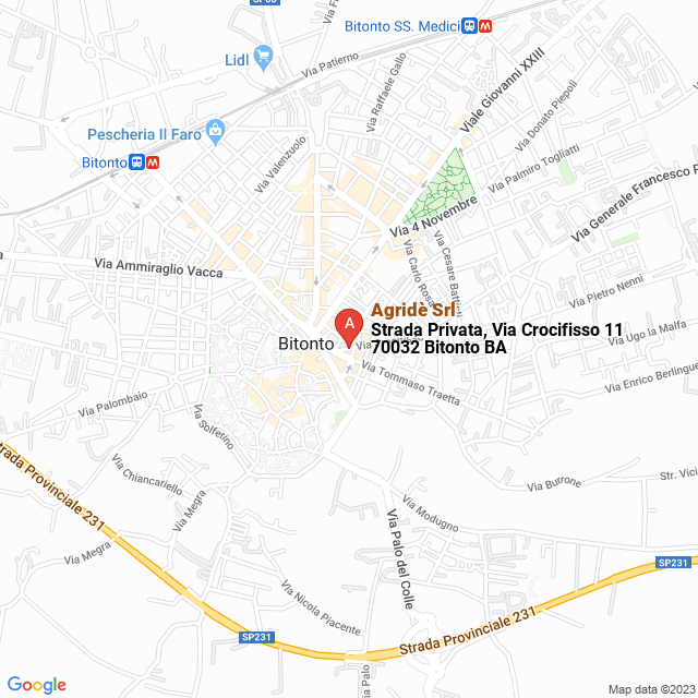 apri la mappa di Agridè Srl