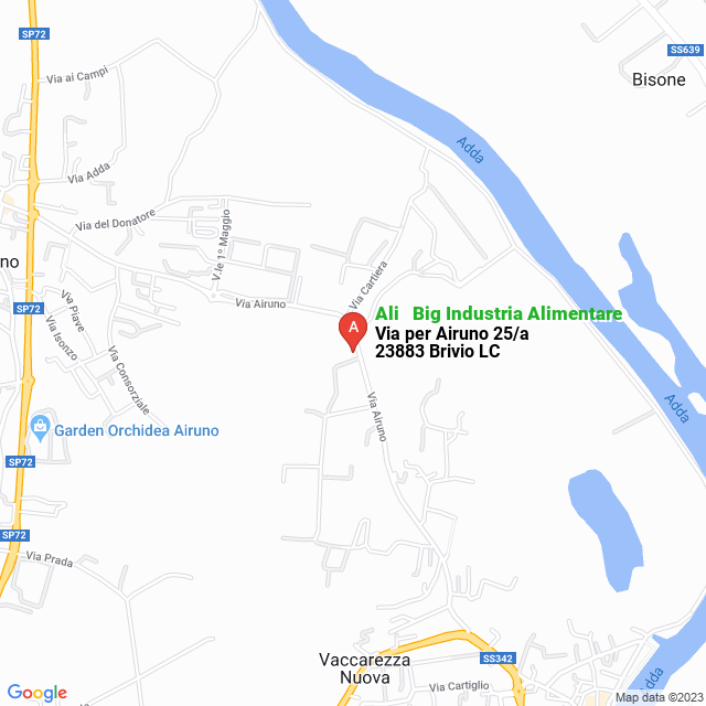 apri la mappa di Ali - Big Industria Alimentare