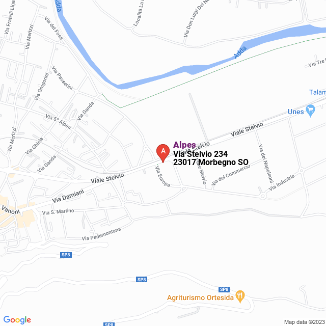 apri la mappa di Alpes