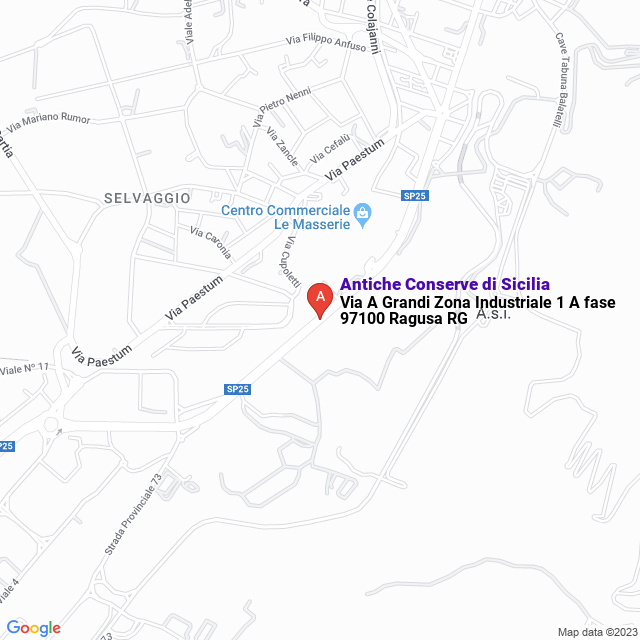 apri la mappa di Antiche Conserve di Sicilia