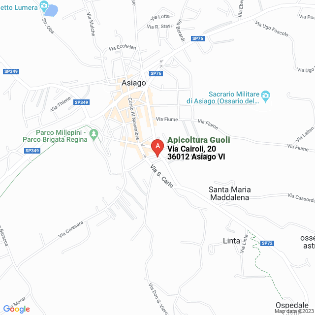 apri la mappa di Apicoltura Guoli
