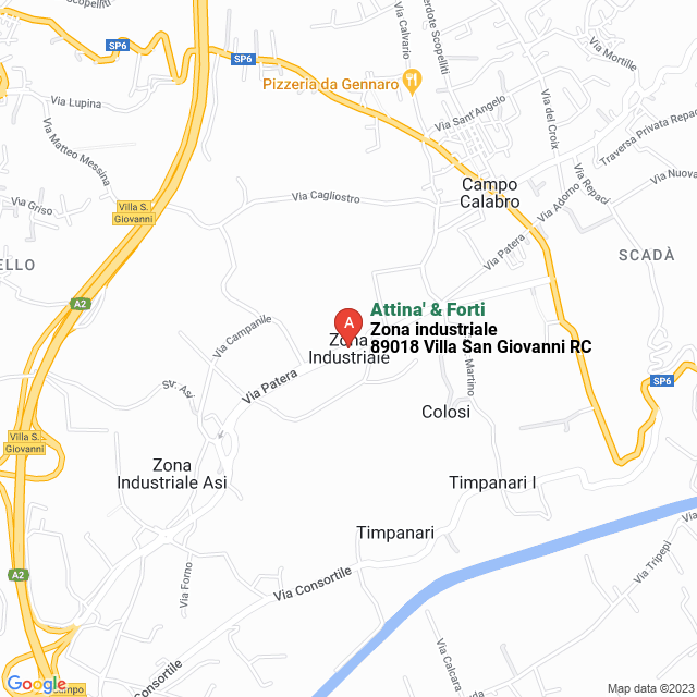 apri la mappa di Attina‘ & Forti