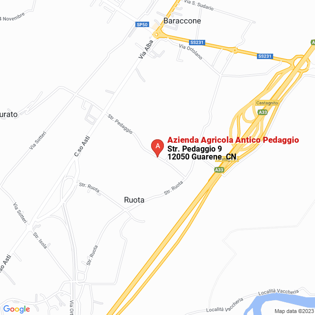 apri la mappa di Azienda Agricola Antico Pedaggio