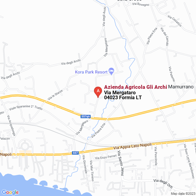 apri la mappa di Azienda Agricola Gli Archi