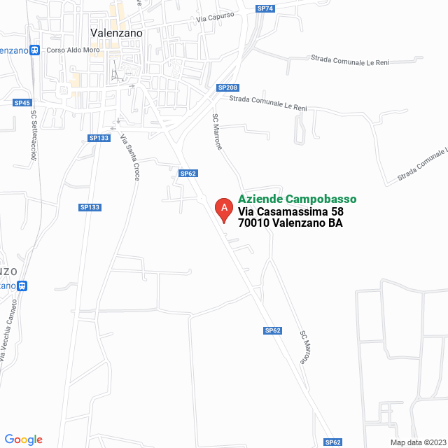 apri la mappa di Aziende Campobasso