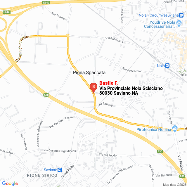 apri la mappa di Basile F.